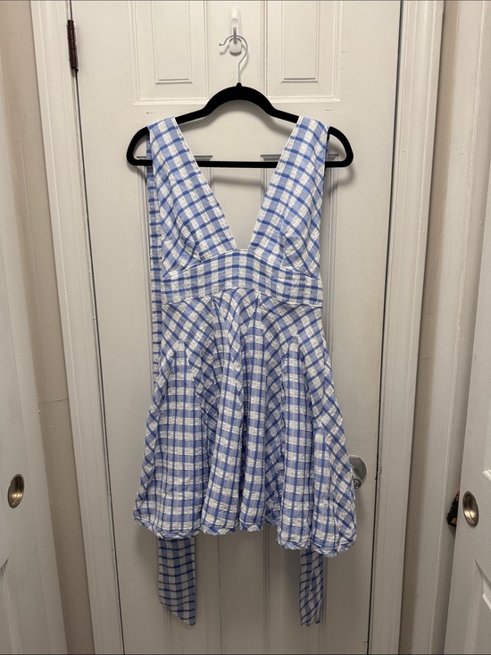 Free People Dresses & Skirts - NWT Free People Blue and White Gingham Dress